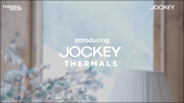 Title card from the Jockey Thermals brand film